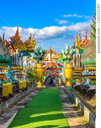 Wat Pa Non Sawan in Roi Et, Thailand Wat Pa Non Sawan in Roi Et, Thailand 110153283