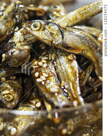 Close-up of rice fields used in Osechi dishes 110154372