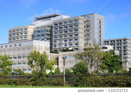 Cancer Research Ariake Hospital Exterior Cancer Research Ariake Hospital Exterior 110155715