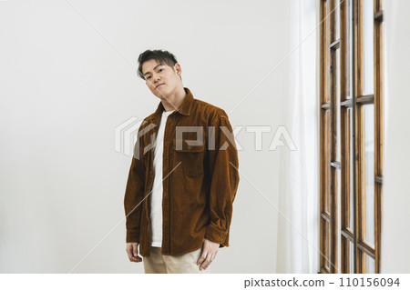 A man in his 30s looking at the camera 110156094