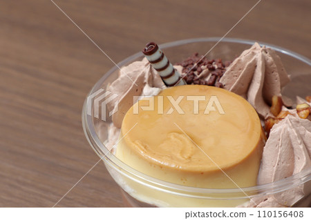 Sweets, Dessert, Western confectionery, Pudding, Fresh cream, Convenience store sweets, A La Mode, Tea Sweets, Dessert, Western confectionery, Pudding, Fresh cream, Convenience store sweets, A La Mode, Tea 110156408