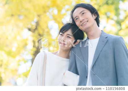 young couple on a date young couple on a date 110156808