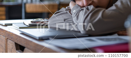 Man working from home Man working from home 110157700