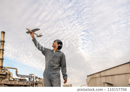 有滑翔機的人 110157706