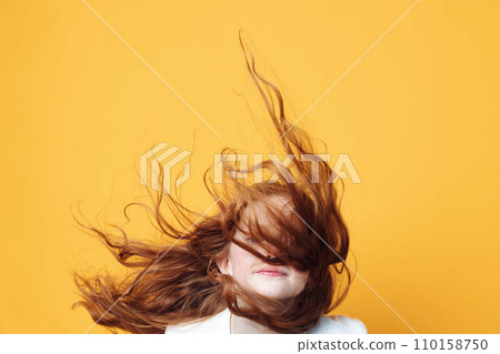 Model female caucasian women young long face person beauty hair adult fashion portrait Model female caucasian women young long face person beauty hair adult fashion portrait 110158750