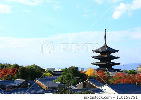 京都八坂寶塔和東山 110158751