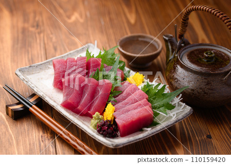 南紀勝浦港 大眼鮪魚 鮪魚生魚片 110159420