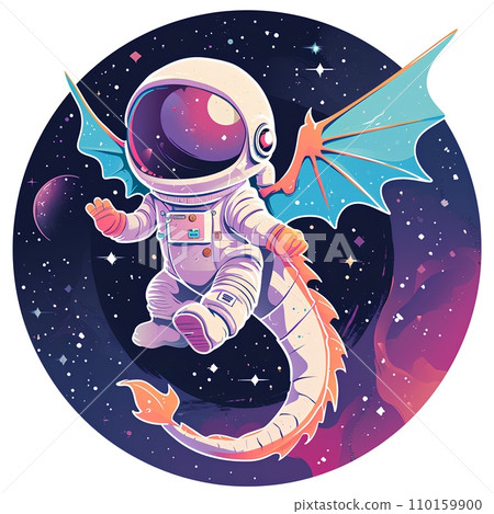 龍君的太空人-2D 110159900