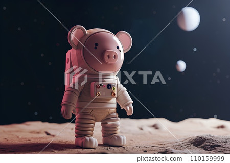 Pig Astronaut-3-3D 110159999