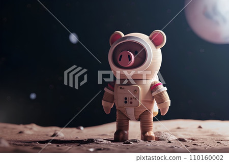 Pig Astronaut-3-3D 110160002