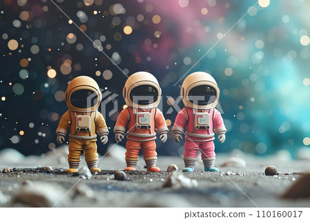 可愛的太空人-1 可愛的太空人-1 110160017