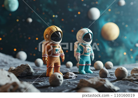 可愛的太空人-1 可愛的太空人-1 110160019