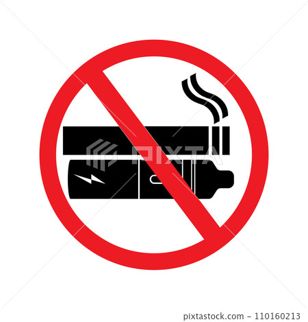 no smoking, including e-cigarettes icon 110160213