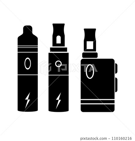 Vape smoking tool vector icon 110160216