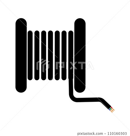 cable roller icon cable roller icon 110160303