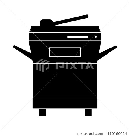 Multi-function printer or auto copier icon Multi-function printer or auto copier icon 110160624