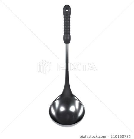 Ladle isolated on white background 110160785