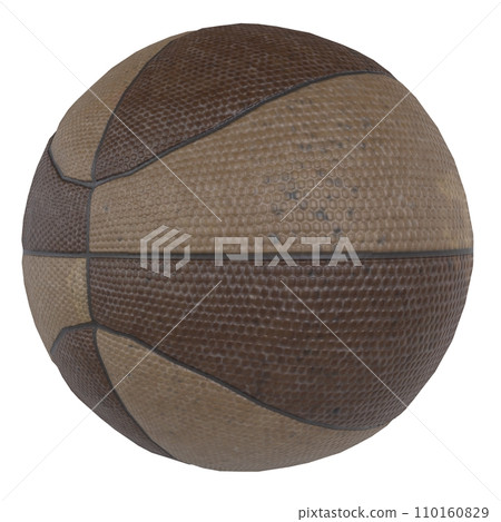 Retro Basketball isolated on white background Retro Basketball isolated on white background 110160829
