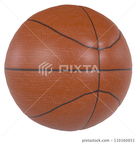 Basketball Ball isolated on white background 110160851
