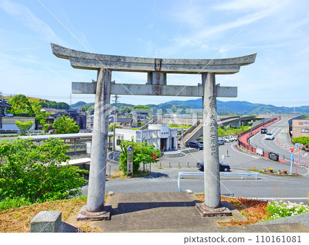 福岡縣田川區 JR 九州常彥山線豐前川崎站前須佐神社 福岡縣田川區 JR 九州常彥山線豐前川崎站前須佐神社 110161081