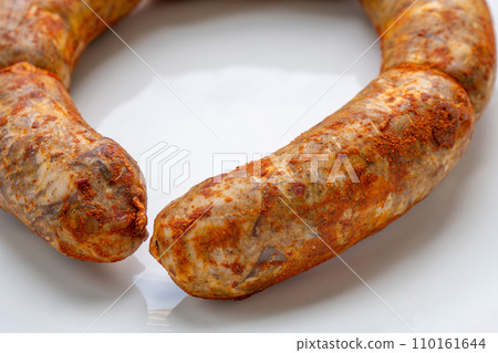 Traditional Georgian sausage Kupati, mainly produced in the Mingrelia region Traditional Georgian sausage Kupati, mainly produced in the Mingrelia region 110161644