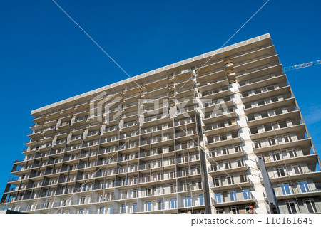 Construction of a high residential building, new area Construction of a high residential building, new area 110161645