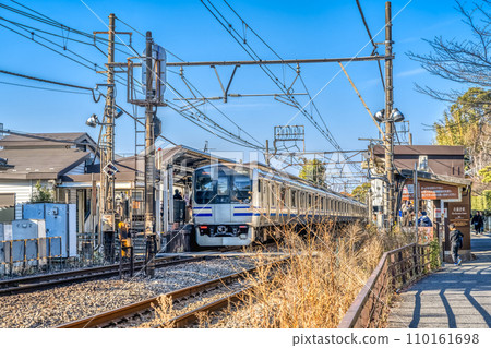神奈川縣鎌倉市北鎌倉站的城市景觀 110161698