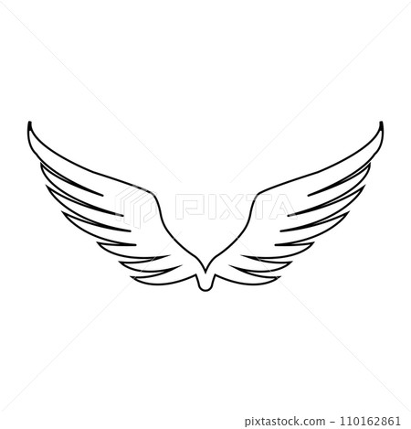 wing icon 110162861