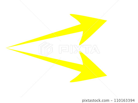 yellow dividing arrow yellow dividing arrow 110163394