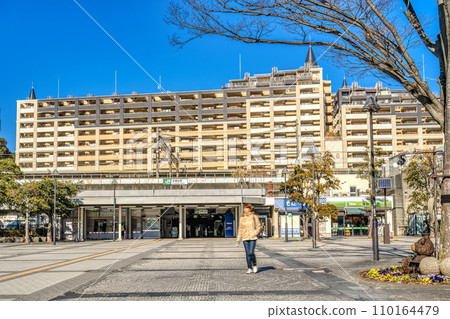 Urban landscape of Sakae Ward, Yokohama City, Hongodai Station 110164479