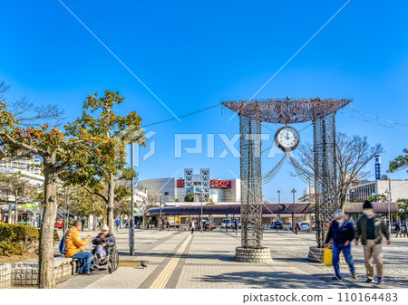 橫濱市榮區本鄉台站的城市景觀 110164483