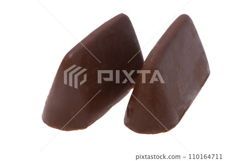 chocolate candies isolated chocolate candies isolated 110164711