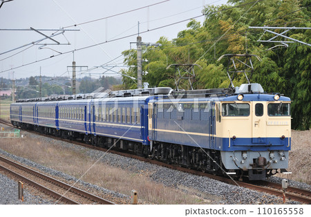 Tohoku Main Line Kataoka-Kabasuzaka JR East EF65-1115 (Tabata) + 12 series (Oku) 110165558