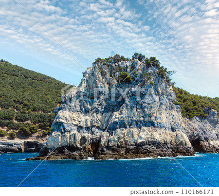 Palmaria island, La Spezia, Italy 110166171