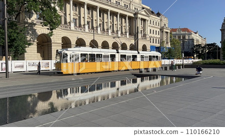 A city where trams run (Budapest, Hungary) 110166210