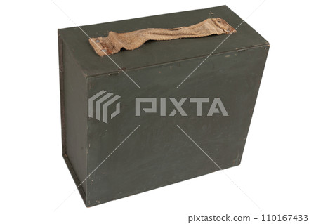 Ammunition wooden box green color Ammunition wooden box green color 110167433