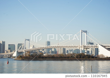 Odaiba and Rainbow Bridge Odaiba and Rainbow Bridge 110167945