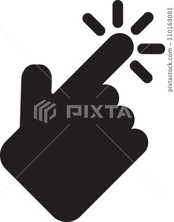 The hand click point for choice or wed concept. The hand click point for choice or wed concept. 110168081