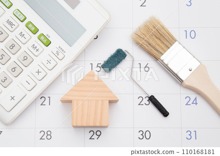 Best season for house painting: Image of when to repaint Best season for house painting: Image of when to repaint 110168181