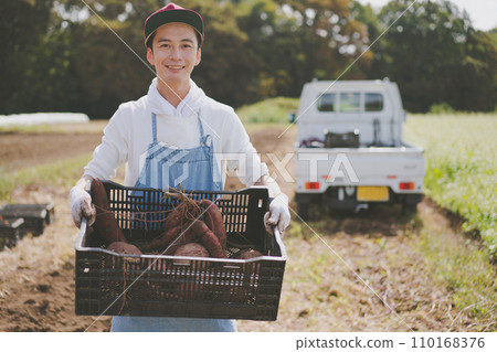 農家 農民 農夫 110168376