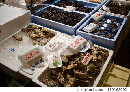 Difference in popularity between raw and heated oysters 110168602