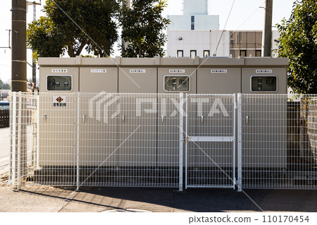 Cubicle type high pressure power receiving equipment 110170454