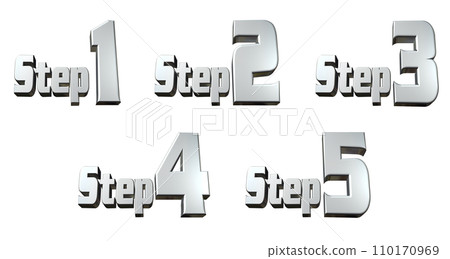 3DCG 角色 [Step1/Step2/Step3/Step4/Step5] 銀、銀 110170969