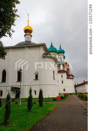 Vvedensky Tolga convent in Yaroslavl, Russia. Golden ring of Russia 110171249