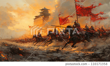Three Kingdoms era cavalry Three Kingdoms era cavalry 110171358