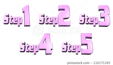 3DCG角色【Step1/Step2/Step3/Step4/Step5】紫色、紫色 110171385