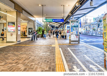 橫濱市 Azamino 站青葉區的城市景觀 橫濱市 Azamino 站青葉區的城市景觀 110172081