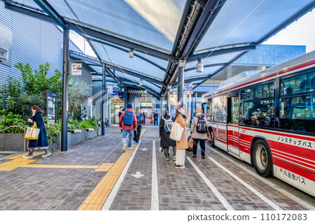 橫濱市 Azamino 站青葉區的城市景觀 橫濱市 Azamino 站青葉區的城市景觀 110172083