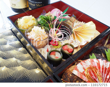 2024, wife's home-cooked meals, New Year's food, family reunion, homecoming, Japanese traditions, happy family 2024, wife's home-cooked meals, New Year's food, family reunion, homecoming, Japanese traditions, happy family 110172715