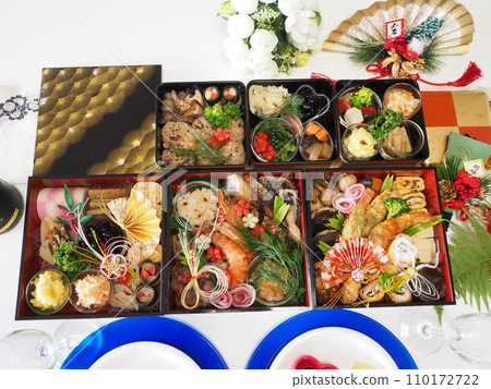 2024, wife's home-cooked meals, New Year's food, family reunion, homecoming, Japanese traditions, happy family 2024, wife's home-cooked meals, New Year's food, family reunion, homecoming, Japanese traditions, happy family 110172722